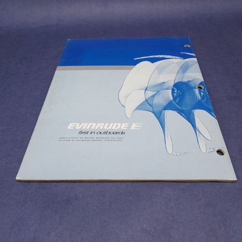1974 Evinrude 5011 Service Manual Mate 2 HP Model 2402 OMC - Picture 5 of 5
