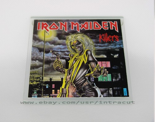Iron Maiden - Heavy Metal - Hard Rock - Albumcover - Glasuntersetzer 4er Set - Bild 4 von 7