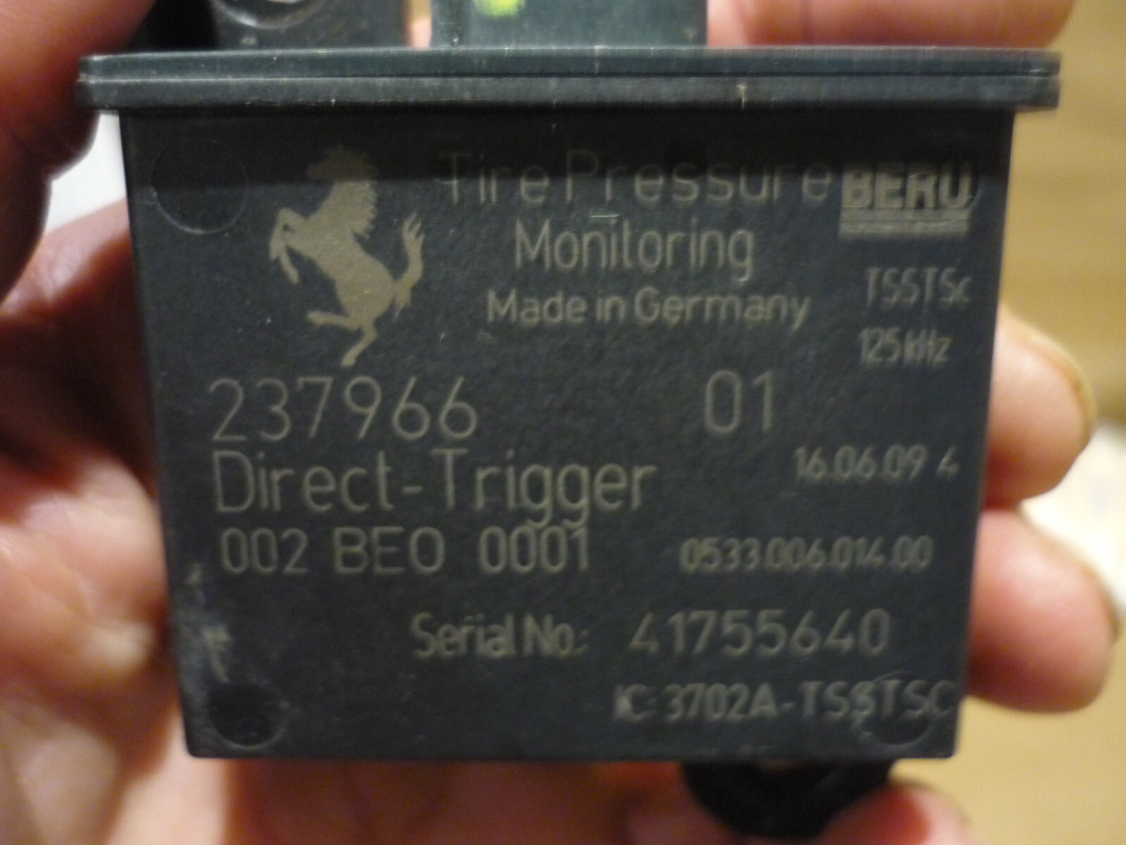 Ferrari 458,488,California,F12,FF -  TPMS Direct Trigger Module     -P/N 237966
