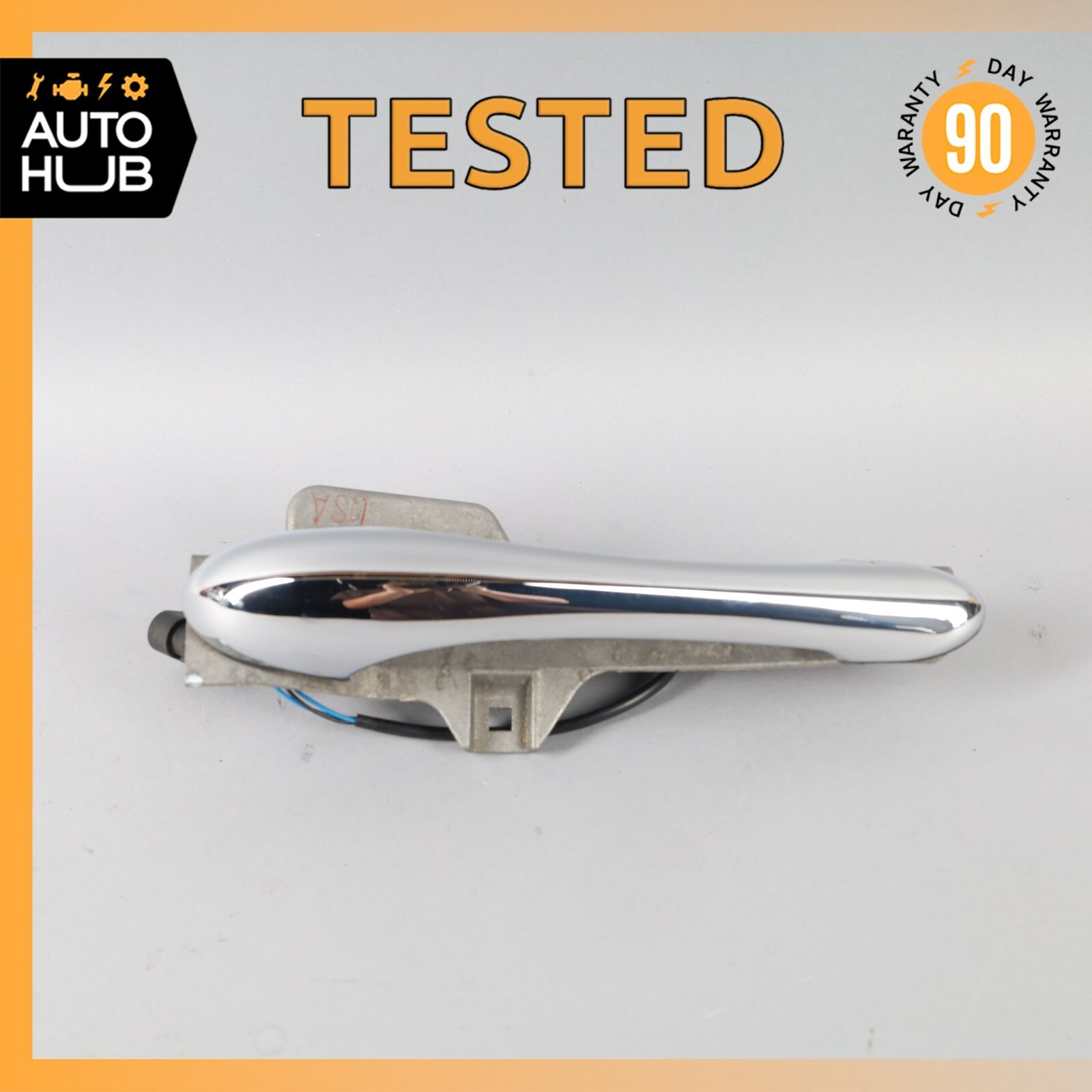 03-13 Maserati Quattroporte M139 Rear Right Side Exterior Door Handle OEM