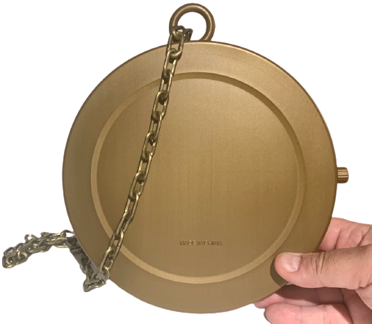 HIP HOP JUMBO CLOCK NECKLACE Rapper Flavor Giant Watch Chain Alice ...