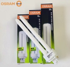 2x OSRAM DULUX D/E 26W/865 Daylight 26W/840 White 26W/827 Warm 4P Lamp Bulb Tube