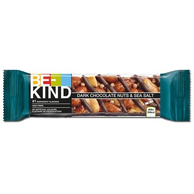 (46,50 /1kg) Be-Kind Dark Chocolate Nuts & Sea Salt 40g Riegel