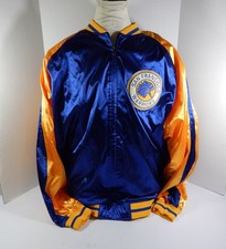 2000s Golden State Warriors Game Used Yellow Jacket 1966-67 HWC Classic 4XLt 0