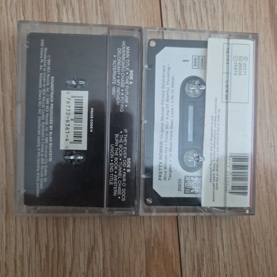 Back To The Future II & Pretty Woman Soundtrack Cassette - Image 2 of 4