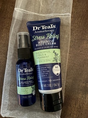 Dr Teal's Stress Relief Body Mist 1 fl oz Eucalyptus Citrus Spearmint