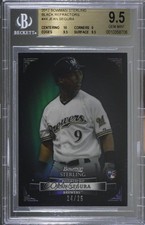 2012 Bowman Sterling Black Refractor 24/25 Jean Segura #44 BGS 9.5 GEM MINT g0n