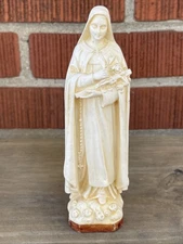 Vintage Chalkware St. Therese of Lisieux The Little Flower