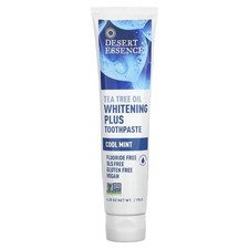 Fluoride Free Natural Whitening Toothpaste With Baking Soda Mint 6.25 Ounce