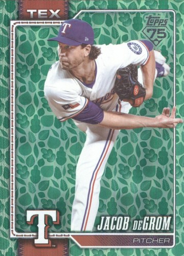 2026 Topps Series 1 Jacob deGrom SSP True Photo Variation #99