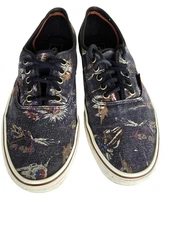 Vans Mens Old Skool Skateboard Shoes Size 10 Tribal Indian Rare Sneakers