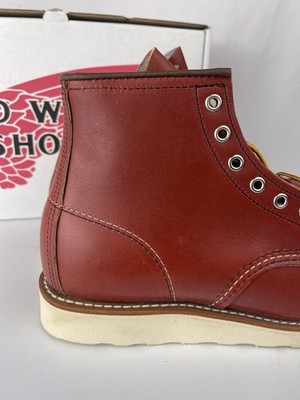 Red Wing Heritage Moc Toe Boots 8875 8.5 D Classic Red Oro Russet
