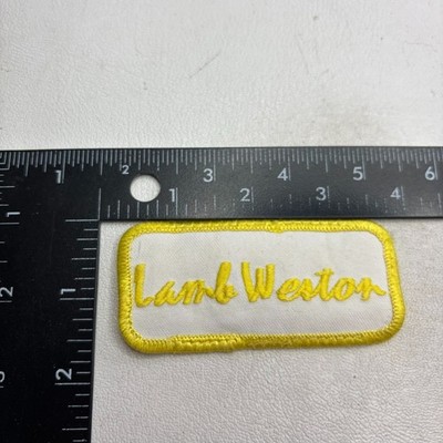 Vintage LAMB WESTON Frozen Potatoes / French Fries Patch 63N5