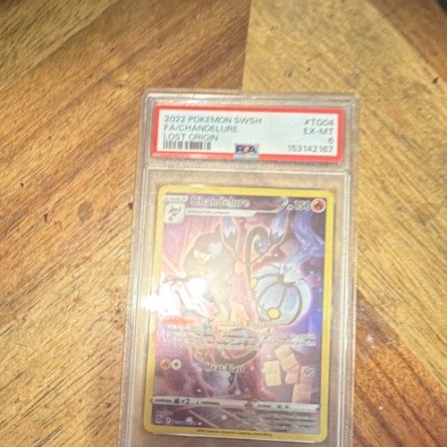 Chandelure graded PSA 6 for sale on eBay