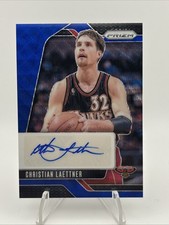 2024-25 Panini Prizm Christian Laettner Signatures Auto Blue Wave #SIG-CLH J