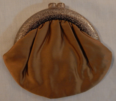 VTG Budd Leather Creation Leather Purse 6.5 x 5 in.