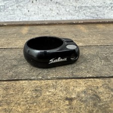 Morsetto reggisella nero salsa 34,9 35 mm bicicletta mtb bici parte lega