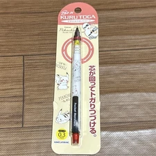 Kuru Toga Pikachu Mechanical Pencil 0.3mm Sharp-rotating lead Used