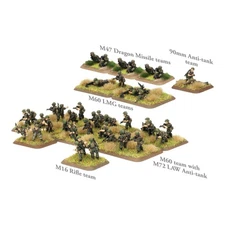 Team Yankee TUS703 Mech Platoon (45 Figures) Gaming Miniatures