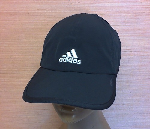 Black Adidas Adizero Climacool Lightweight Hat Cap Adult OSFA Adjustable