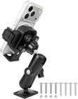 Universal Phone Mount Holder for Car, Truck, Boat - Vibration Dampener, Aluminum