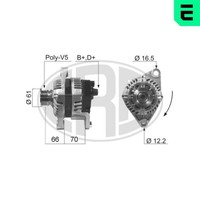 Lichtmaschine Generator Lima ERA 210254A FüR Fiat Doblo Multipla Palio 14V Marea