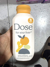 Dose for Your Liver Cleanse Detox Milk Thistle Supplement 16oz Bottle