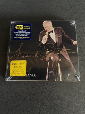 *SEALED~ 2CD~ FRANK SINATRA~LIVE AT THE MEADOWLANDS~ HYPE STICKER~ NEW OLD STOCK