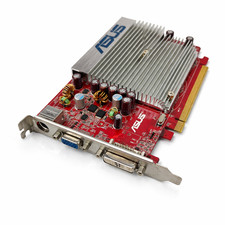 ASUS Radeon HD 2400 Pro 256MB PCIe - Vintage PC Retro Graphics Card