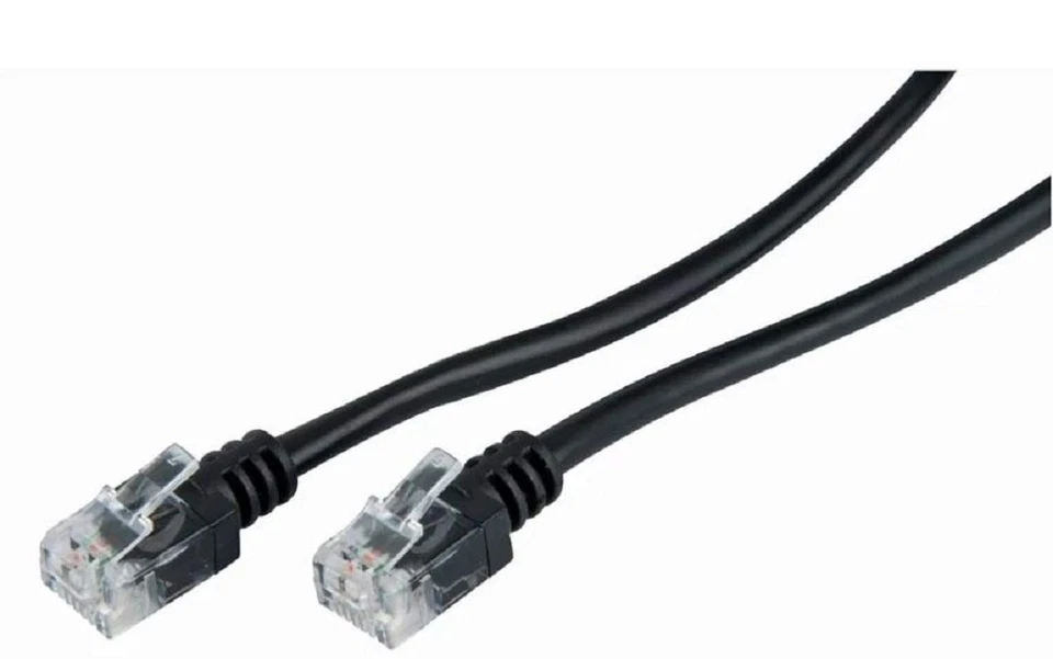 ADSL Broadband Modem Cable 5M RJ11 to RJ11 High Speed Internet Extension Lead - Image 2 of 4
