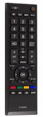 BELIFE  Ersatz Toshiba TV Fernbedienung 40LV933G | 42AV635DB | 42HL833 |