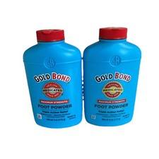 2-Gold Bond Foot Powder Medicated Max Strength 4 oz talc ORIGINAL FORMULA