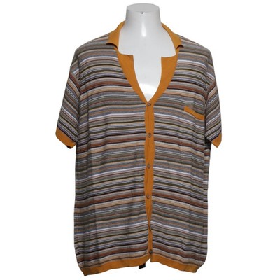 Nanushka, Strickjacke, Herren, Größe: XL, Gelb/Mehrfarbig, Baumwolle #vJA