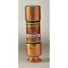BUSSMANN LPN-RK-25SP Fuse,Class RK1,25A,LPN-RK-SP Series 4XF55