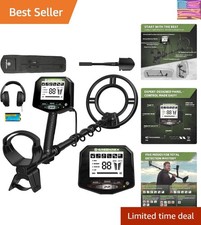 Metal Detector for Adults Professional, Waterproof Pinpoint, High Accuracy Go...