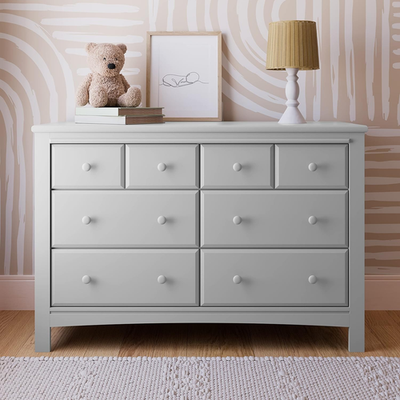 Graco Benton 6-Drawer Dresser in Pebble Gray - Easy Assembly & Safety  Features | eBay