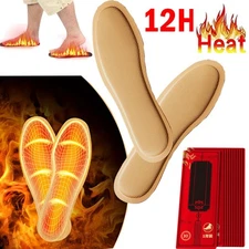 12Hours Heated Insoles Winter Warmer Self-Heating Breathable Foot Patch