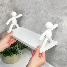 1PC 2PCS Self-adhesive Tape Buckle Holder Bathroom Shampoo Storage Racks