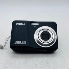 PENTAX Optio E90 Compact Digital Camera Tested with Accessories Included