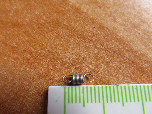 Small Used Mini Coil Spring Tension Spring 9x3mm with Hook and Eye Hanging