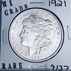 1921 MORGAN SILVER DOLLAR HI GRADE GENUINE U.S. MINT RARE COIN 9137