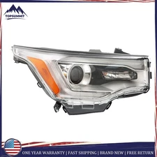 Front Headlamp Headlight Passenger/RH Side For GMC Acadia 2017-2019 w/o LED DRL