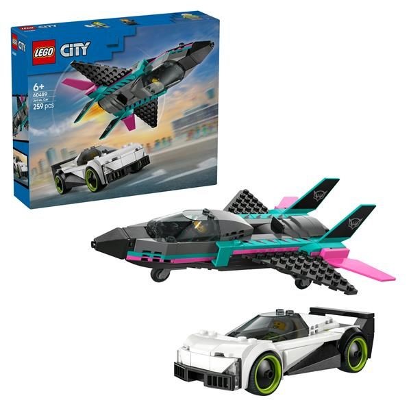 Lego Jet Contro Auto Sportiva 60489 - Immagine 8
