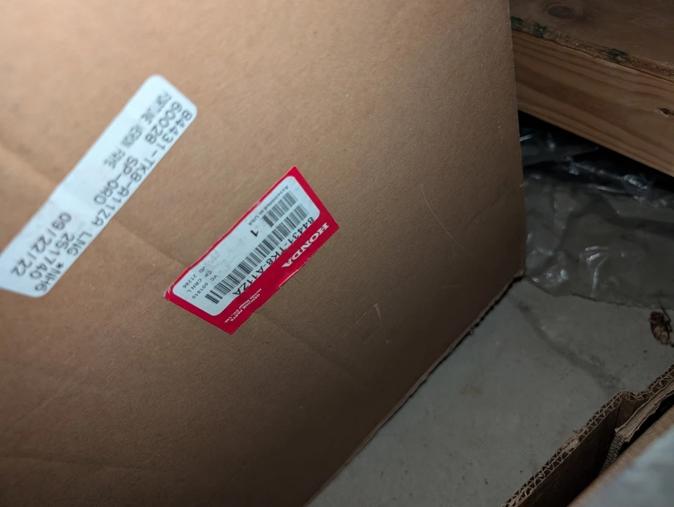 Panel de moldura de puerta trasera Honda Odyssey 2011-2017 OEM Foto 2 de 3