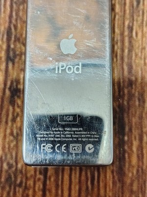 Vintage Apple iPod Nano 1st Gen 1GB Black A1137 | Fully Functional