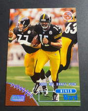 HINES WARD, PITTSBURGH STEELERS, #182, 1998 TOPPS STADIUM CLUB, ROOKIE RC, NM+