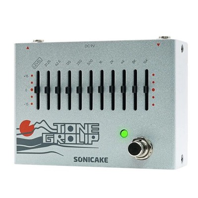 Sonicake Tone Group 10-Band EQ Gitarren-Equalizer Gitarren-Bypass-Effektpedal