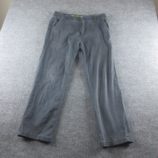 Lee Pants Mens 34x30 Blue Extreme Comfort Straight Flat Front Zip Fly Stretch