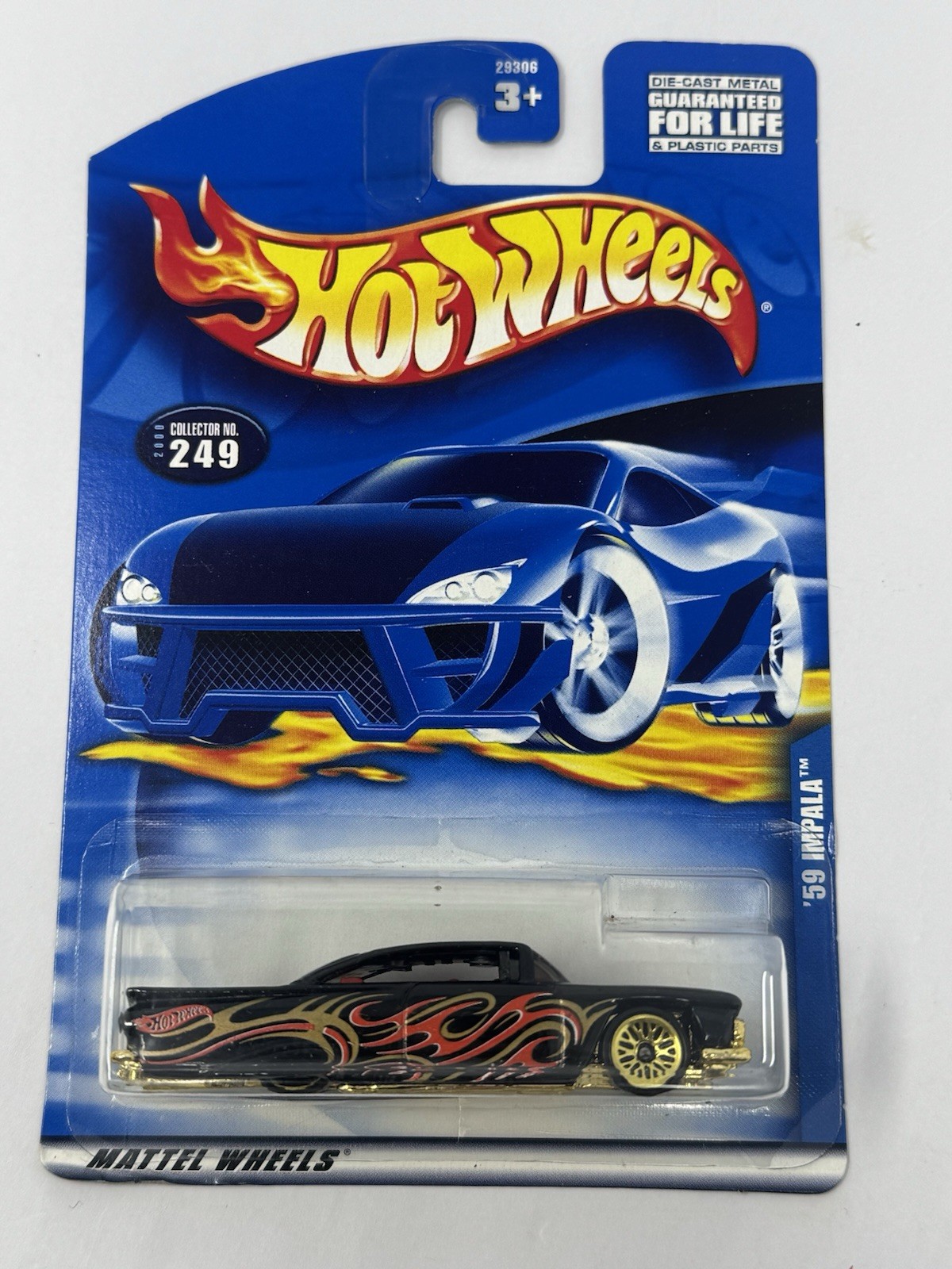 Hot Wheels Black ‘59 Chevy Impala #249 TB