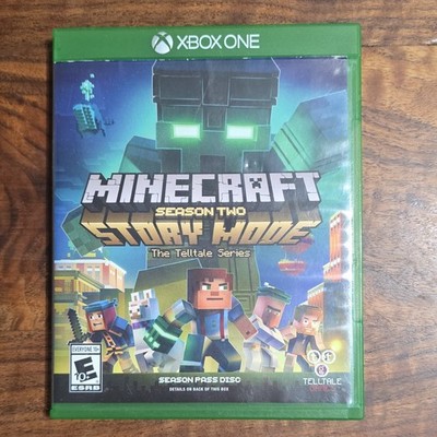 Minecraft: Story Mode - Season Two Season Pass Disc Xbox One Telltale E10+